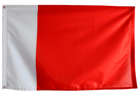 Ajman UAE Flag with Eyelets