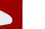 Akita Prefecture Japan Flag with Rope & Toggle