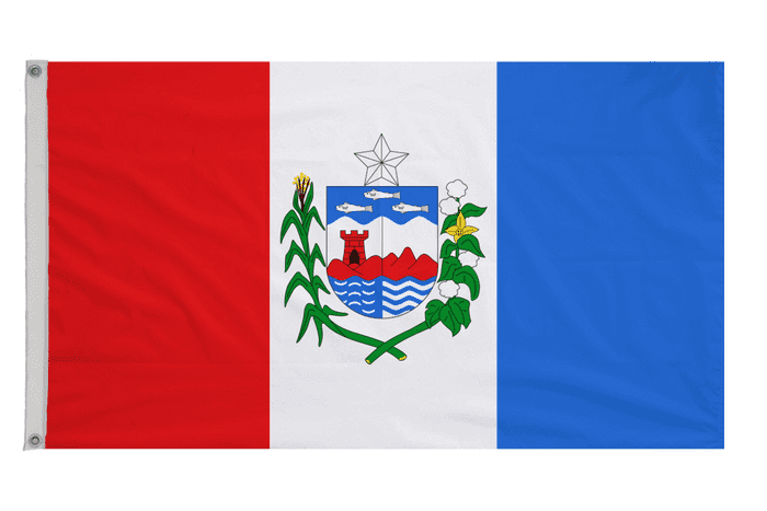 Alagoas Brazil Flag with Eyelets