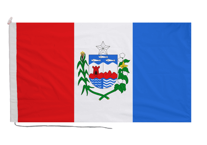 Alagoas Brazil Flag with Rope & Toggle