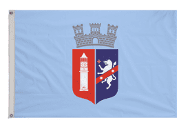 Albania Capital City Tirana Flag with Eyelets