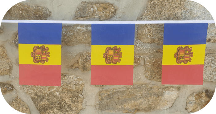 Andorra Flag 212 Andorra Flag High Res Illustrations Getty Images