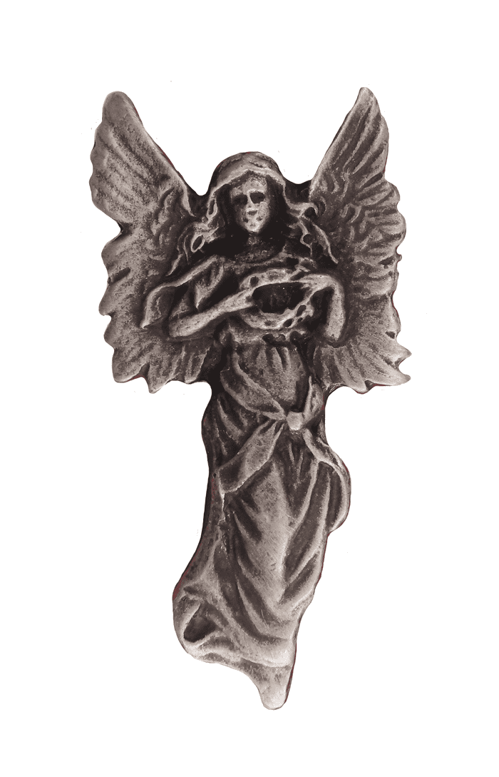 Angel Pewter Brooch