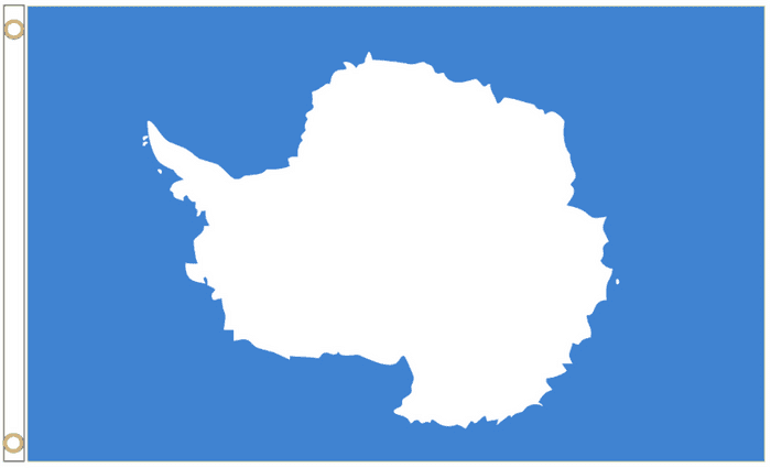 Antarctica Polyester 5'x3' Flag