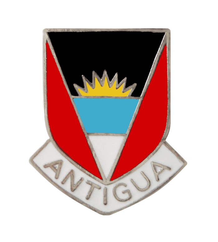 Antigua and Barbuda Flag Badge