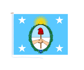 Argentina Presidential Flag with Rope & Toggle