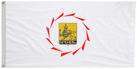Armenia Capital City Yerevan Flag with Eyelets