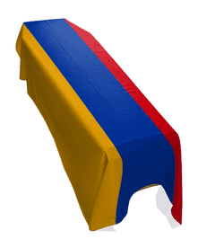 ARMENIA FLAG PREMIUM COFFIN DRAPE (MADE TO ORDER)