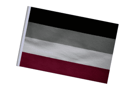 Asexual LGBTQ+ Small Craft Flag