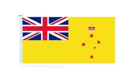 Australia Victoria Governor Flag with Rope & Toggle