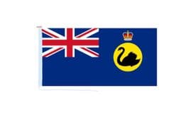 Australia Western Australia Governor Flag with Rope & Toggle