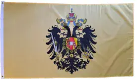 Austria Hungary 1815 to 1915 Polyester 5'x3' Flag - WIGIG