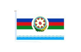Azerbaijan Presidential (at sea) Flag with Rope & Toggle
