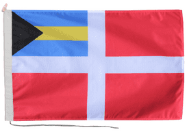 Bahamas Civil Ensign Flag with Rope & Toggle