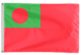 Bangladesh Civil Ensign Flag with Eyelets