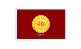 Bangladesh President Flag with Rope & Toggle