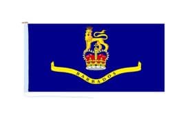 Barbados Governor-General Flag with Rope & Toggle