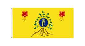 Barbados Personal Flag of HM The Queen Flag with Eyelets