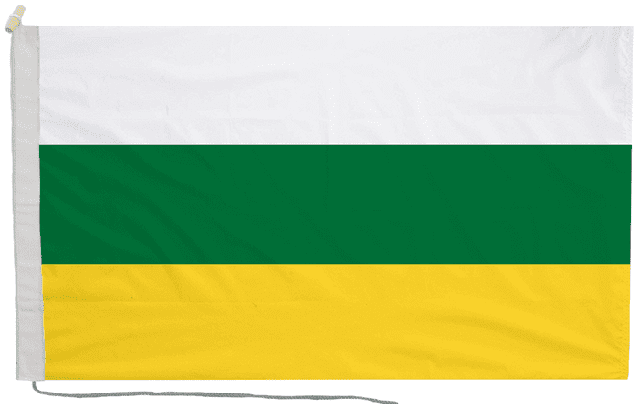 Barranquitas Puerto Rico Flag with Rope & Toggle