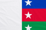 Bayelsa State Nigeria Flag with Eyelets