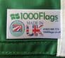 Bayelsa State Nigeria Flag with Eyelets