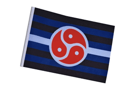 BDSM Pride LGBTQ+ Small Craft Flag