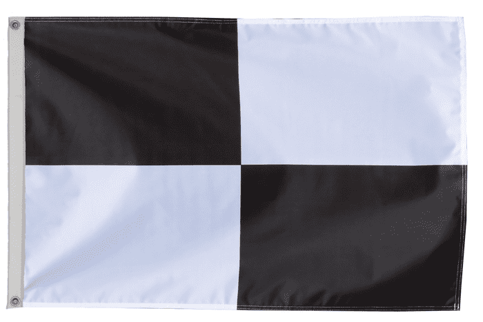 Beach Safety Surfing Area Flag with Eyelets