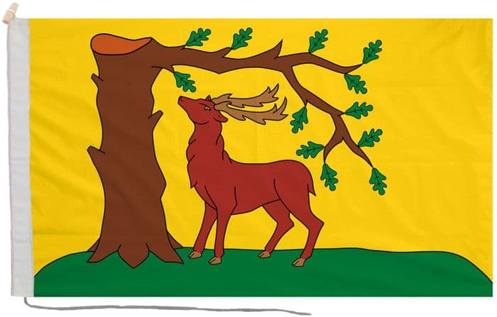 Berkshire Flag with Rope & Toggle