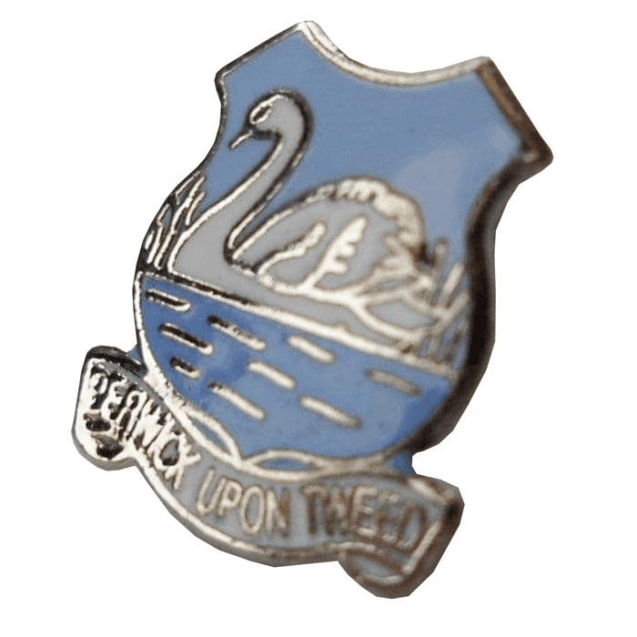 Berwick upon Tweed Blue Pin Badge