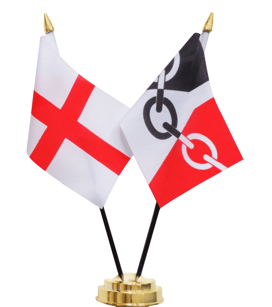 Che Guevara & United States Friendship Table Flags - Foto 9