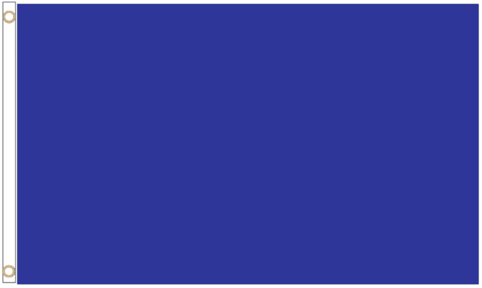Blue Polyester Flag