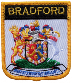 Bradford Shield Embroidered Patch