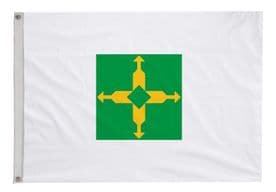 Brazil Capital City Brasília Flag with Eyelets