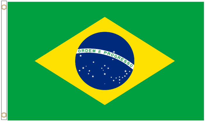 Brazil Polyester Flag