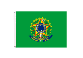 Brazil Presidential Flag with Eyelets