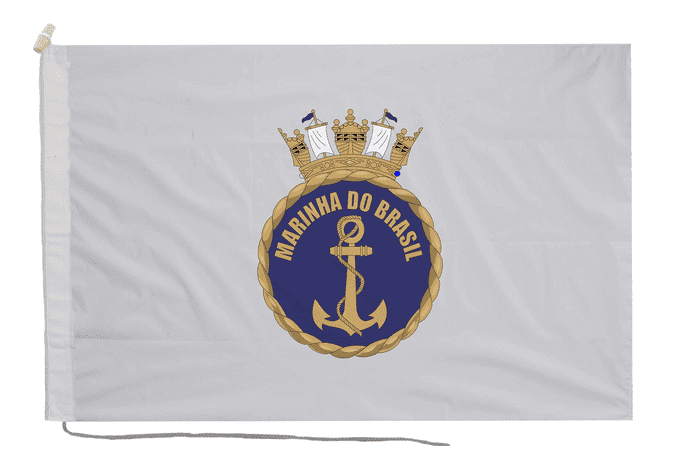 Brazilian Navy Flag with Rope & Toggle