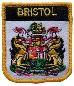 Bristol Shield Embroidered Patch