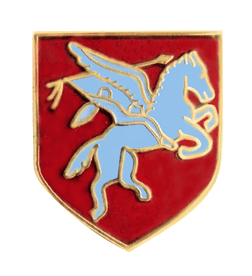 British Army Airborne Forces, Bellerophon Upon Pegasus Pin Badge - MOD Approved - M13