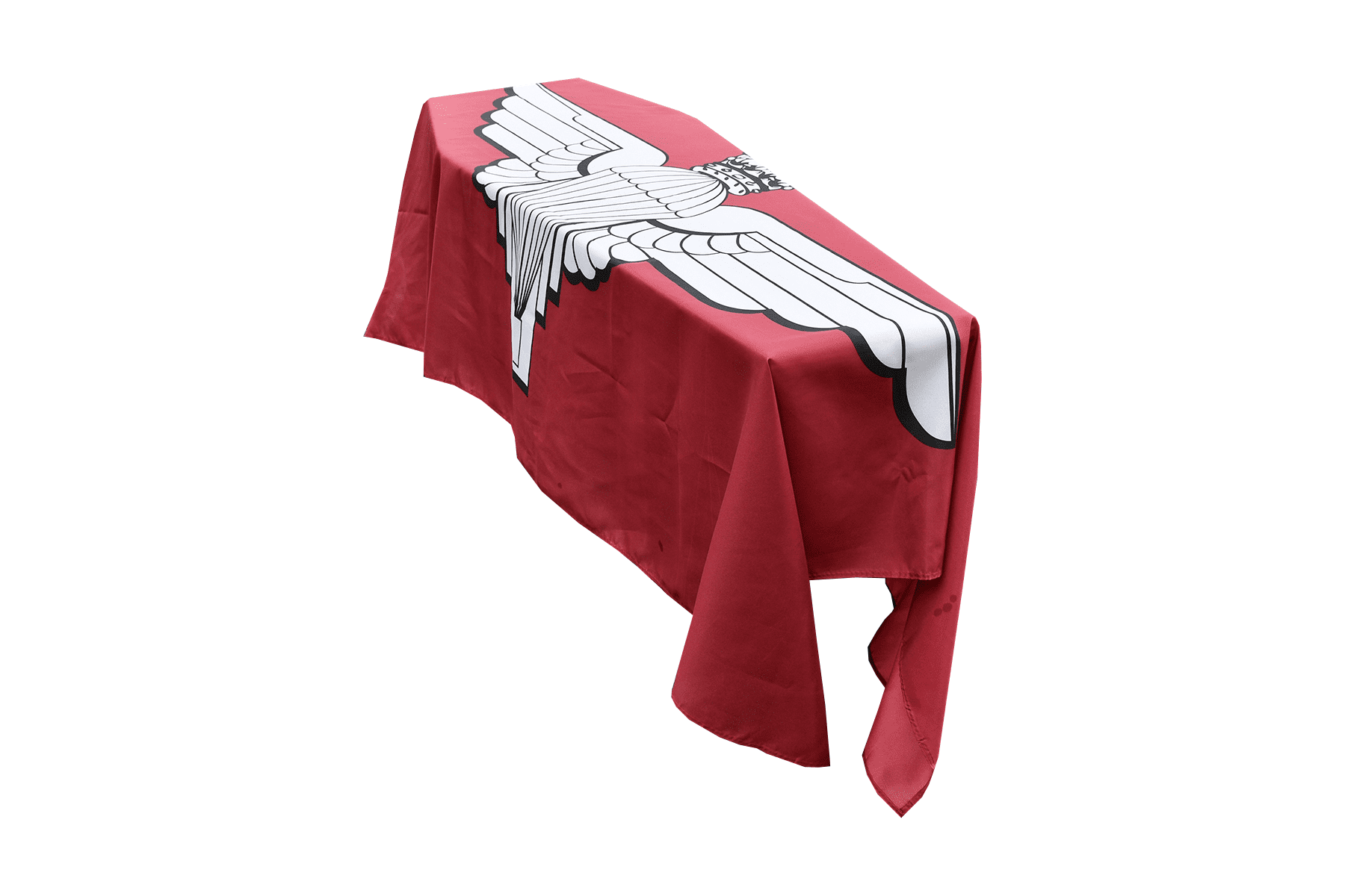 BRITISH ARMY PARACHUTE REGIMENT FLAG COFFIN DRAPE