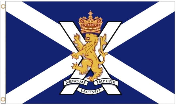 British Army Royal Regiment of Scotland Polyester 5'x3'