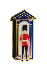British Army Soldier Guardsman & Sentry Box Small Pin Badge