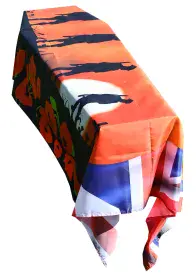 BRITISH ARMY SOLDIERS FLAG COFFIN DRAPE