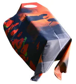 BRITISH ARMY WARHORSE FLAG COFFIN DRAPE