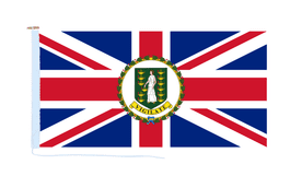 British Virgin Islands Governor Flag with Rope & Toggle