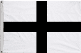 Brittany Kroaz Du France Polyester 5'x3' Flag - WIGIG