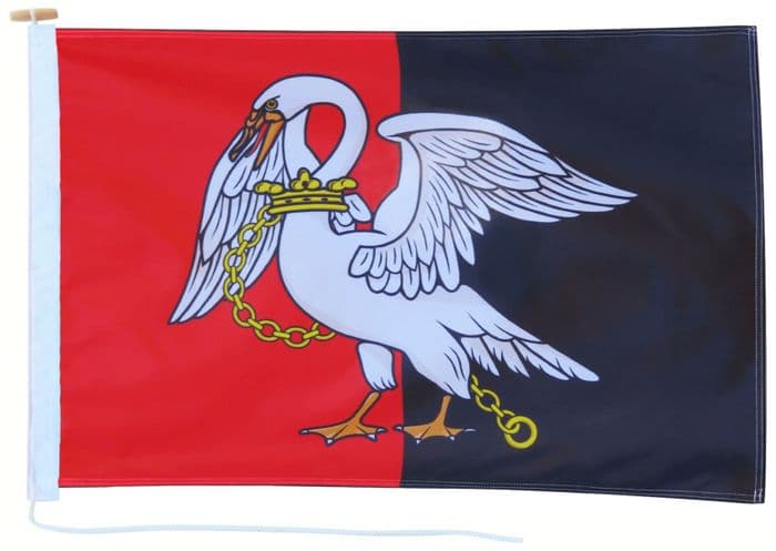Buckinghamshire Flag with Eyelets