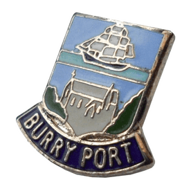 Burry Port Town Pin Badge