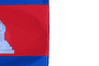 Cambodia Flag with Rope & Toggle