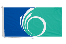 Canada Capital City Ottawa Flag with Rope & Toggle