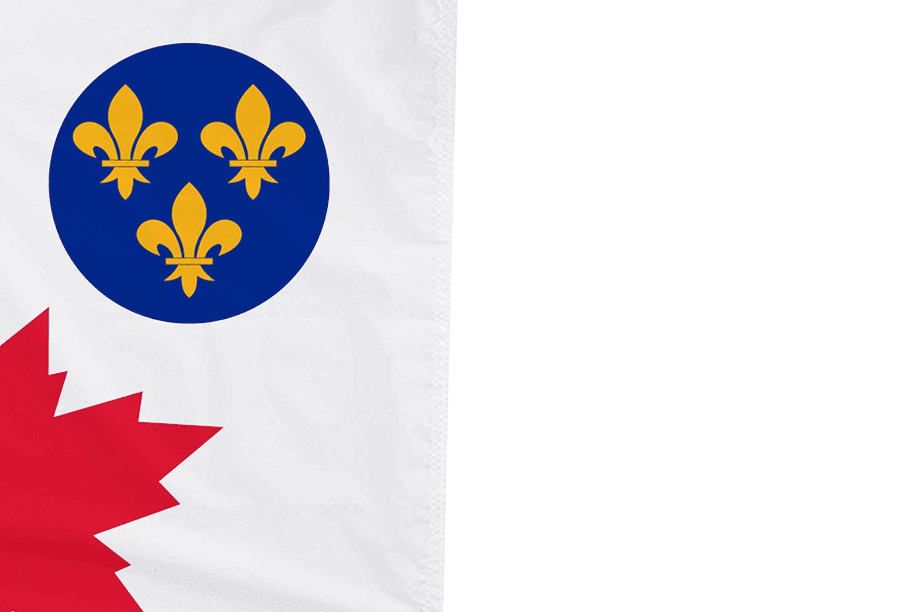 Canadian Army 1939-1944 Flag with Rope & Toggle